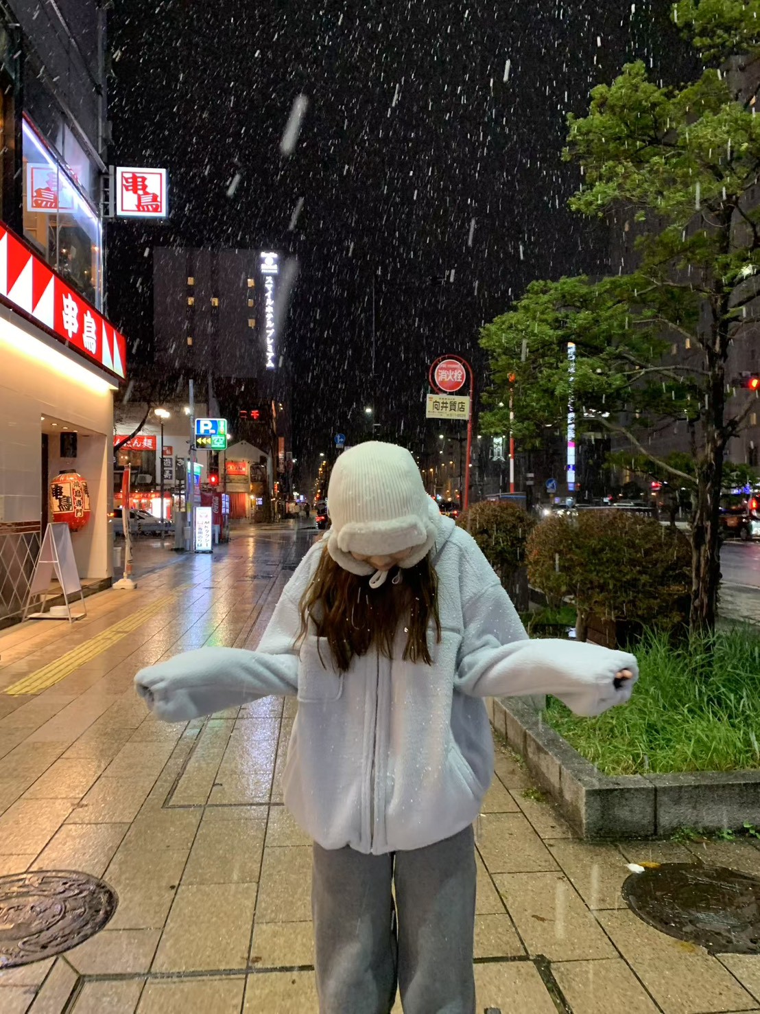 A27.冬日出遊自在保暖休閒褲