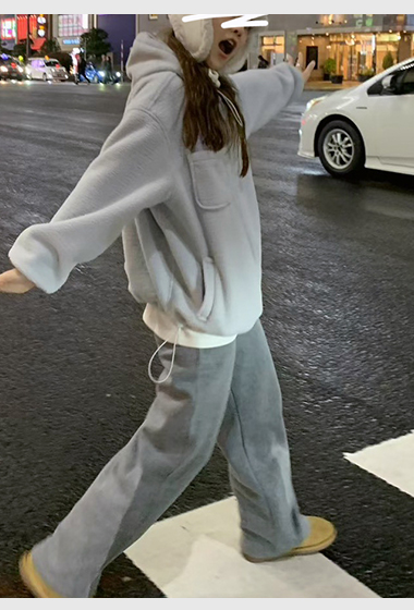 A27.冬日出遊自在保暖休閒褲