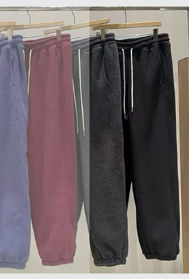 A16.甜美小愛心標縮口運動褲