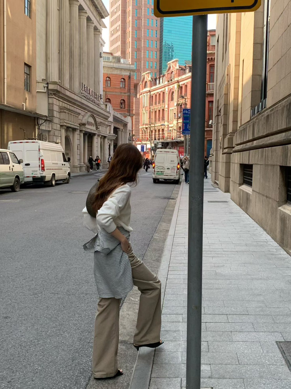 A01.大V家日常顯瘦休閒長褲