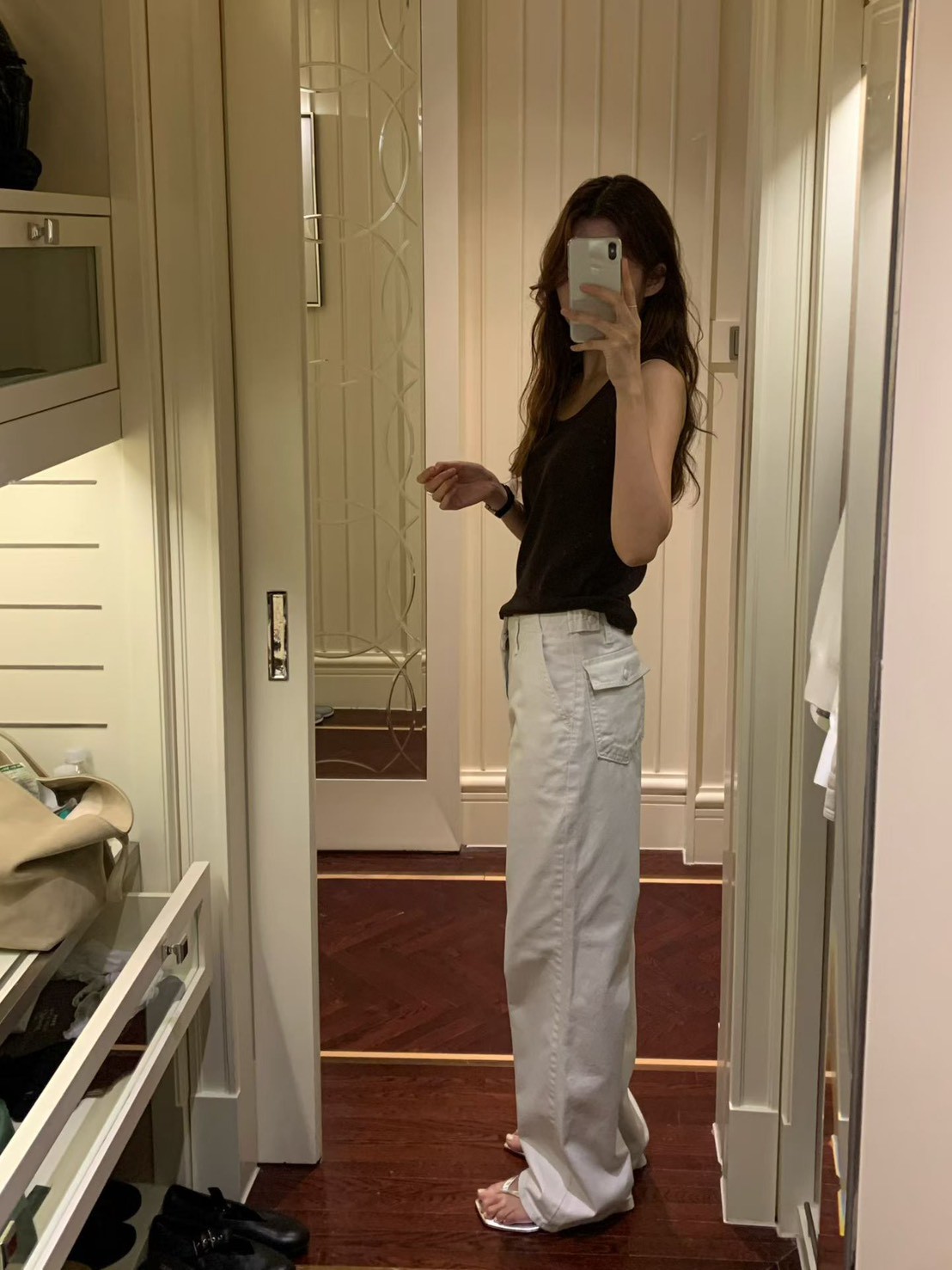 A01.大V家日常顯瘦休閒長褲