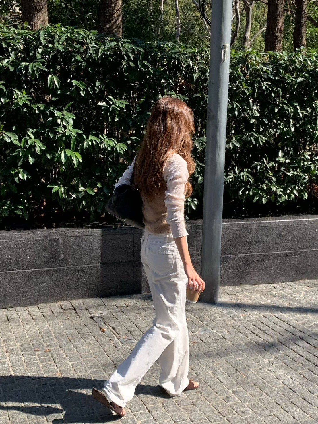 A01.大V家日常顯瘦休閒長褲