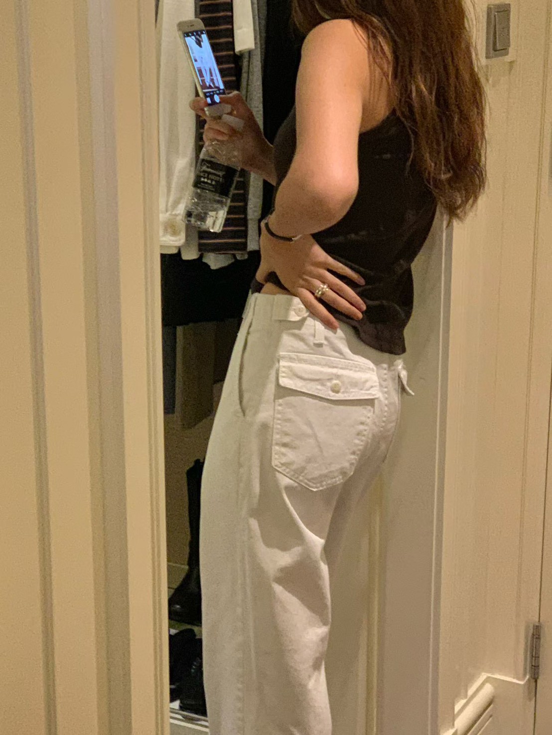 A01.大V家日常顯瘦休閒長褲