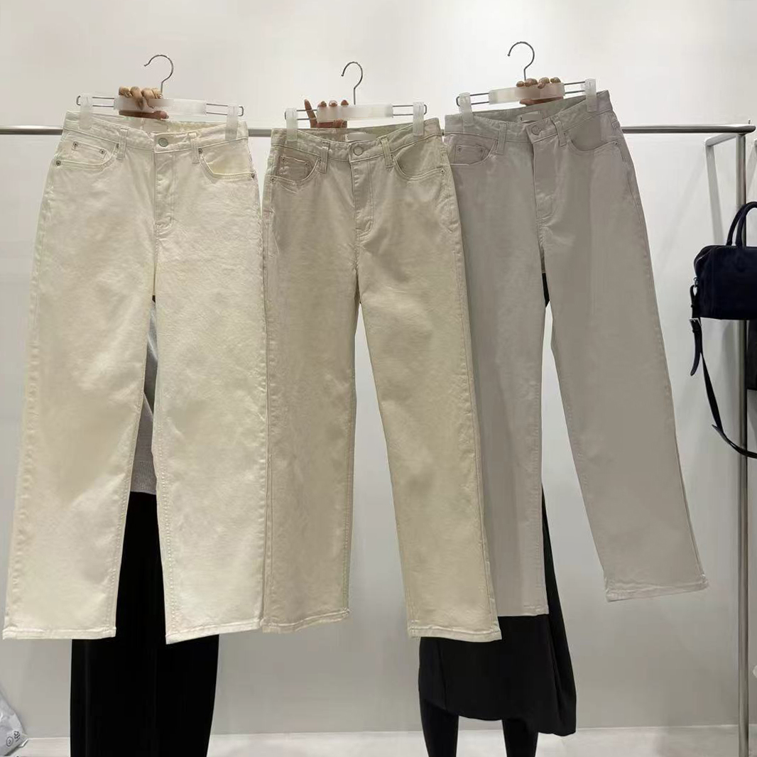 A40.質感家淡雅氣質休閒褲