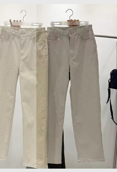 A40.質感家淡雅氣質休閒褲