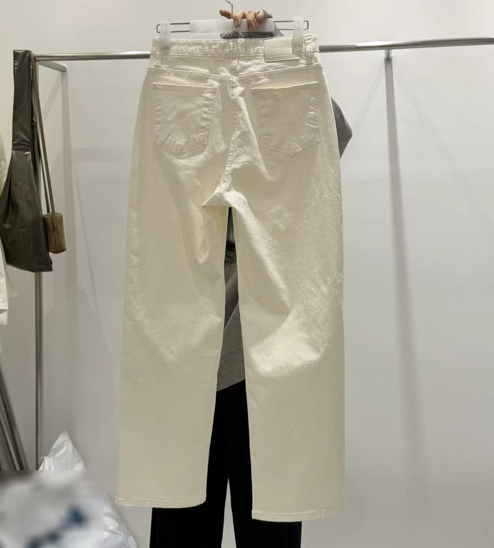 A40.質感家淡雅氣質休閒褲