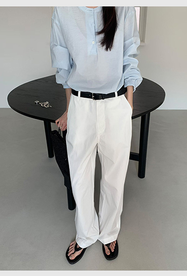 B57.灰階都會休閒褲