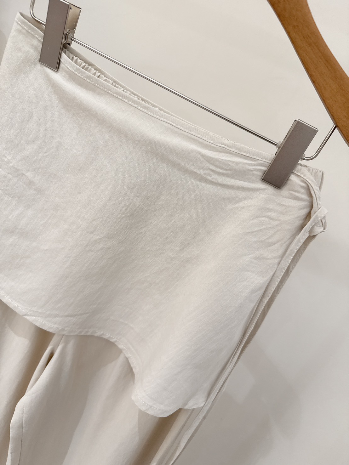 A10.圍裹可拆田園風寬褲