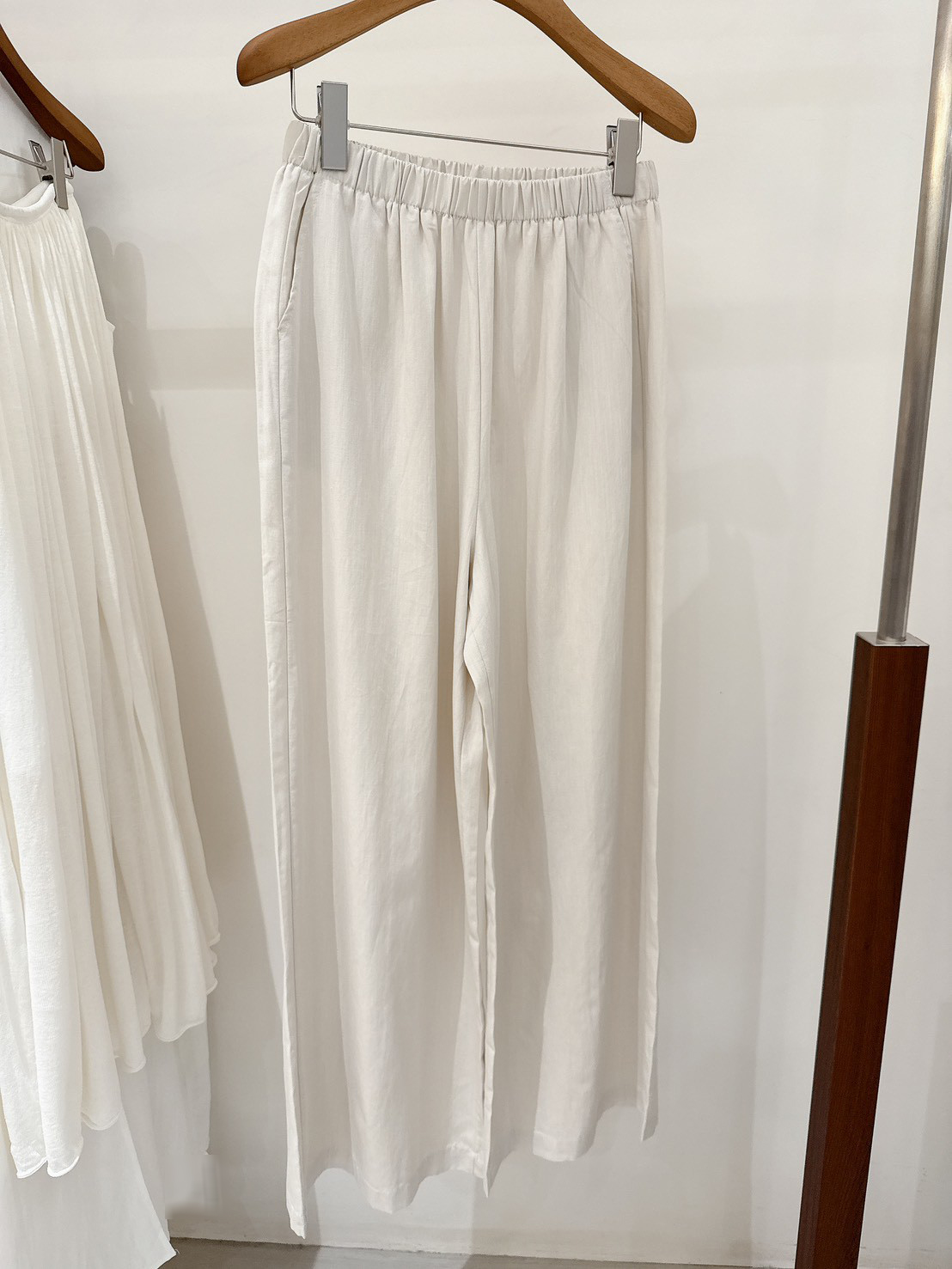 A10.圍裹可拆田園風寬褲