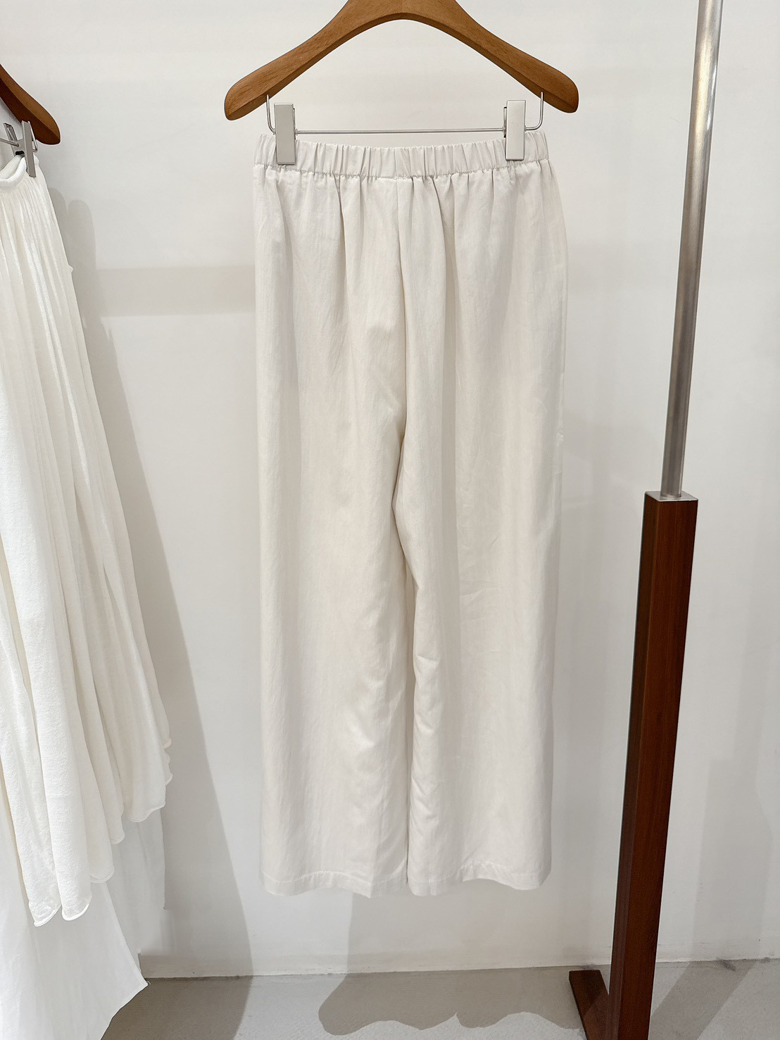 A10.圍裹可拆田園風寬褲