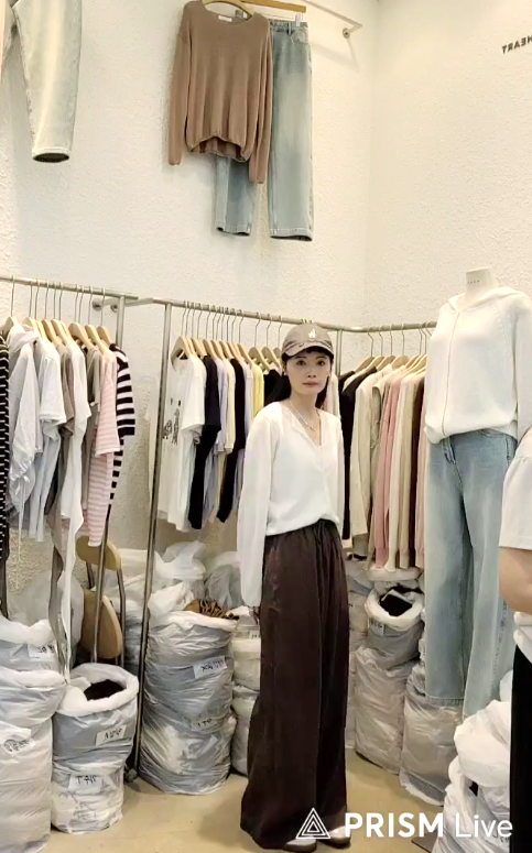 B82.星星家100%天絲寬褲