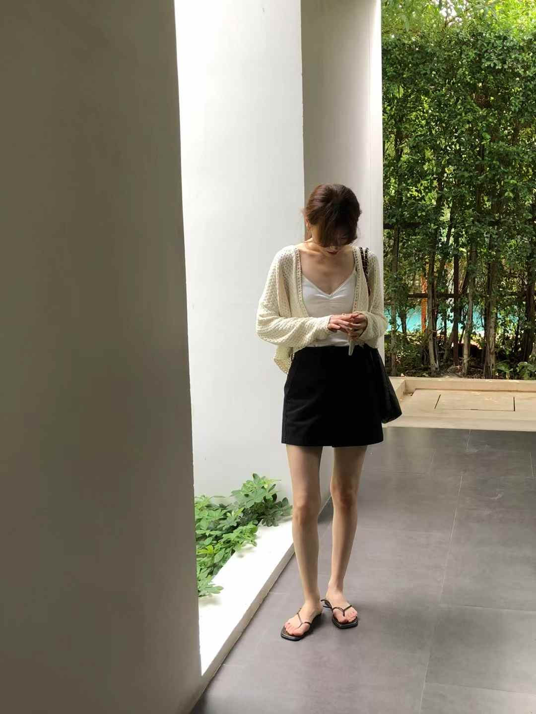 B87.顏值家女孩百搭短褲