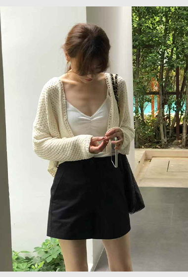 B87.顏值家女孩百搭短褲