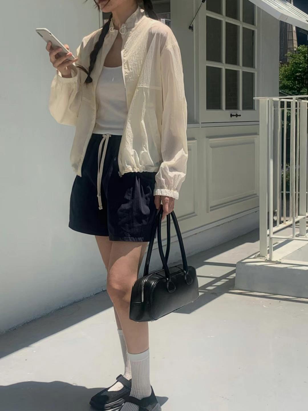小臉歐膩可愛綁帶短褲