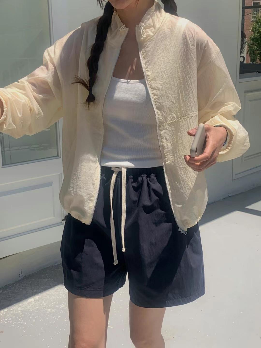 小臉歐膩可愛綁帶短褲