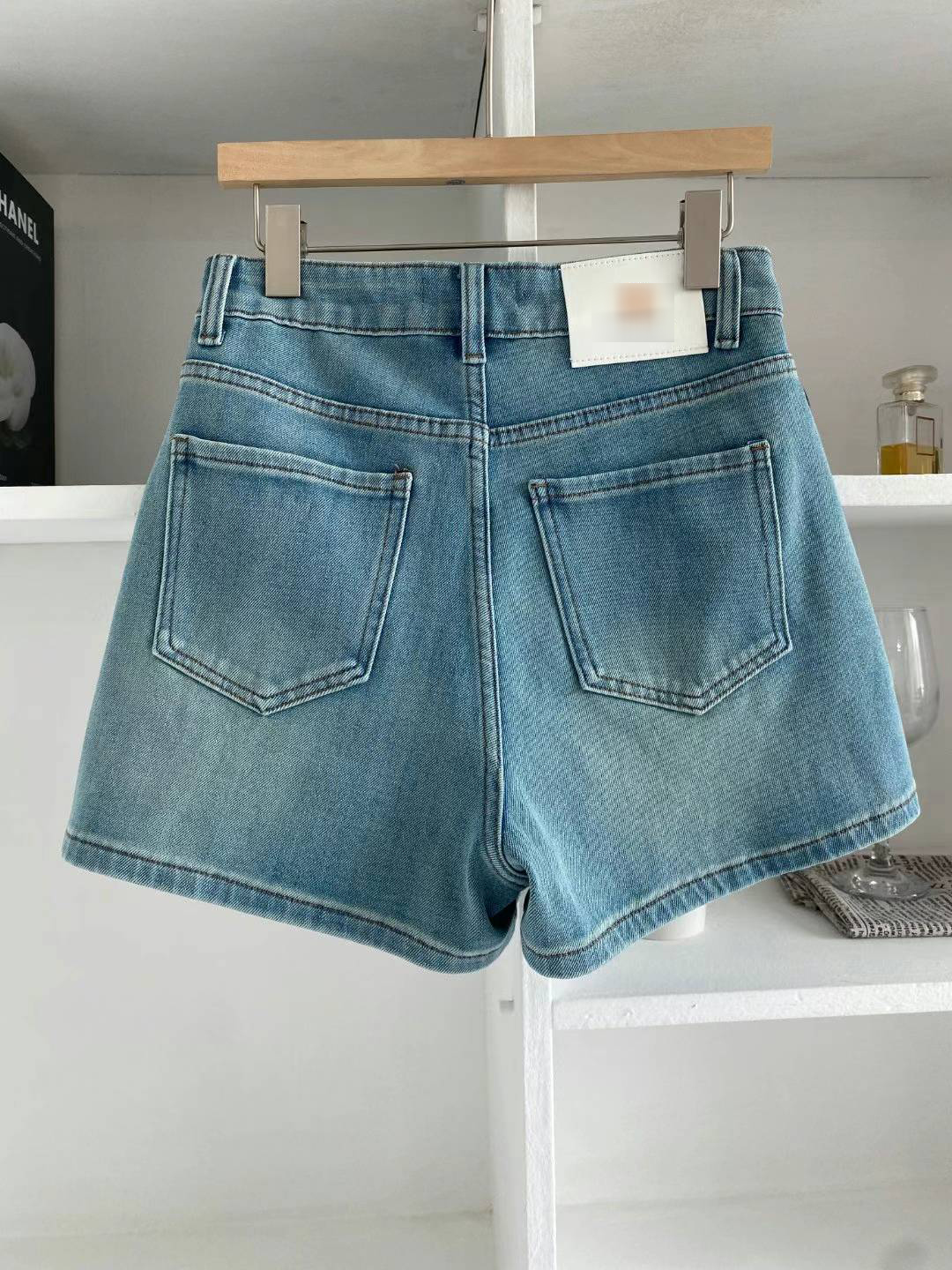 夏日必備A字牛仔短褲