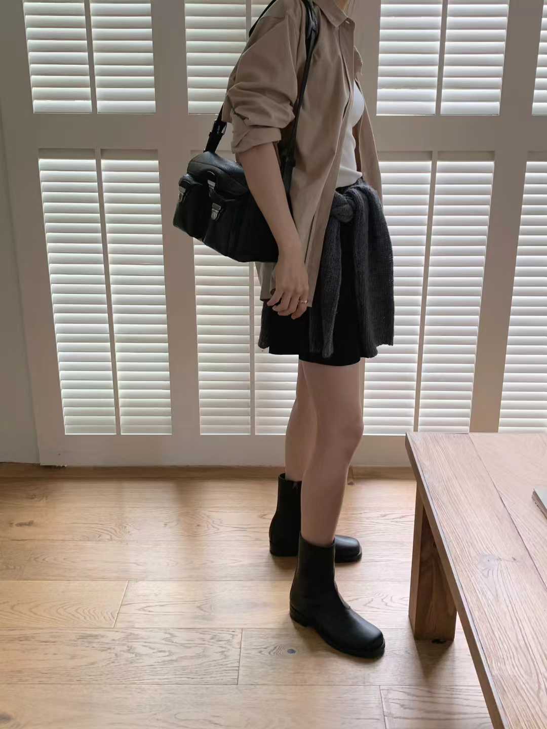 A04.顏值家寬百褶短褲裙