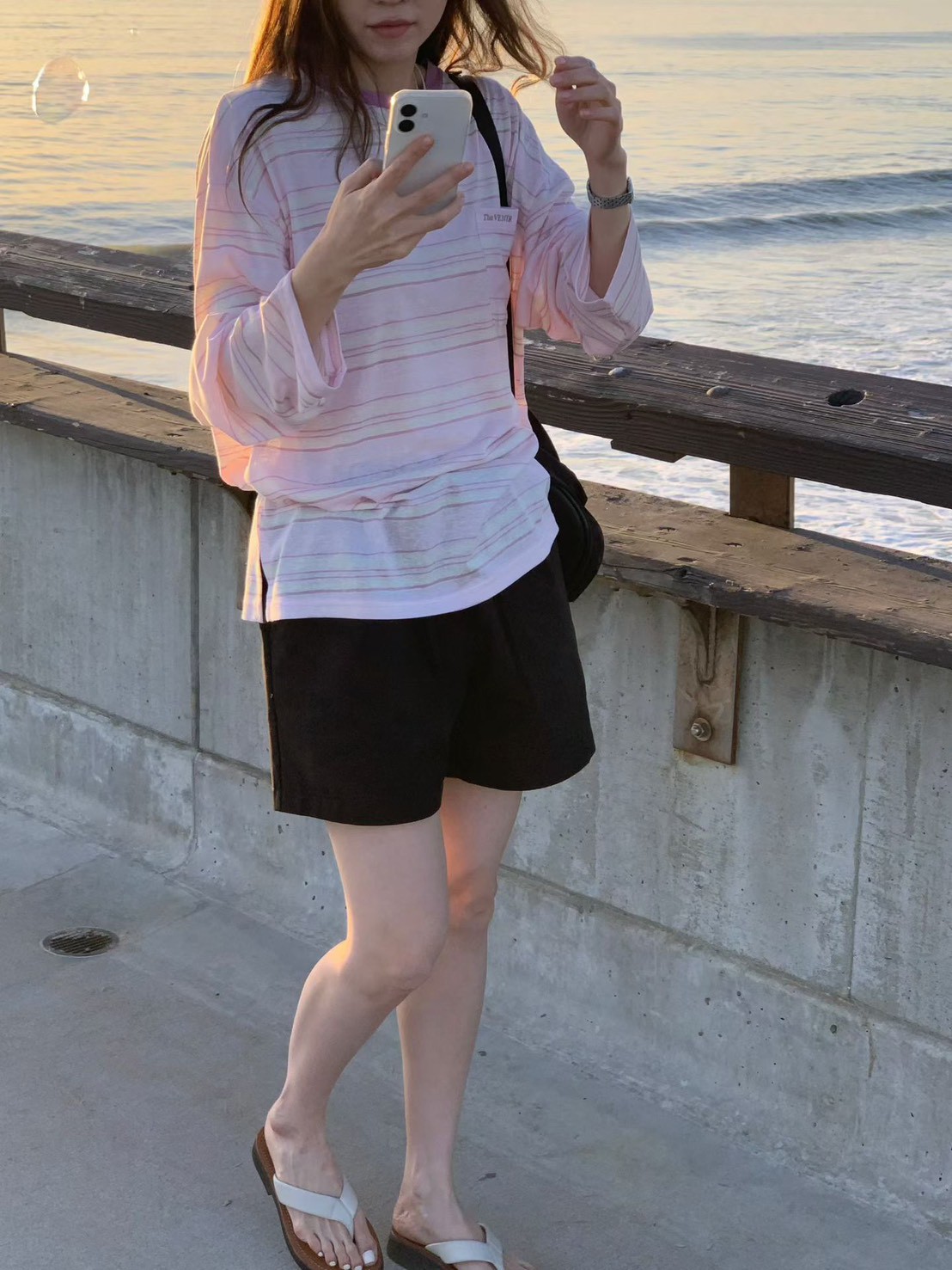 A45.莫蘭迪鬆緊腰短褲