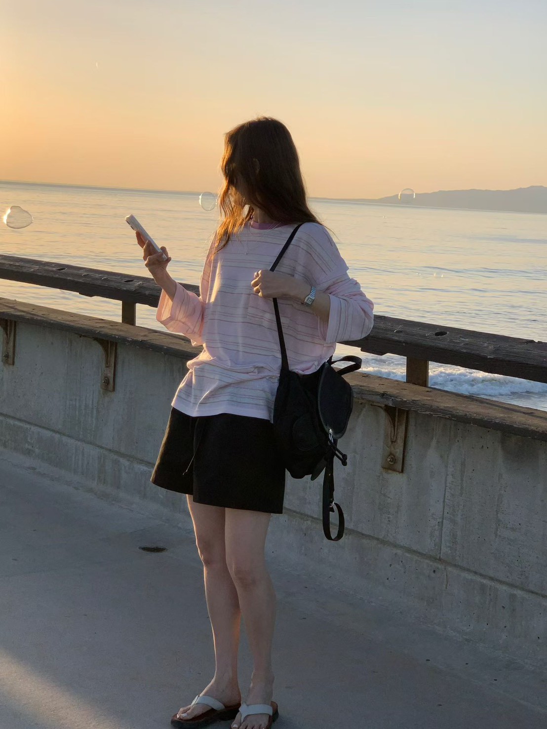 A45.莫蘭迪鬆緊腰短褲