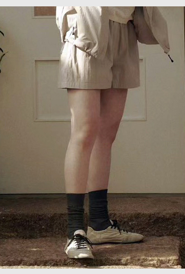 B46.G牌輕量休閒鬆緊短褲