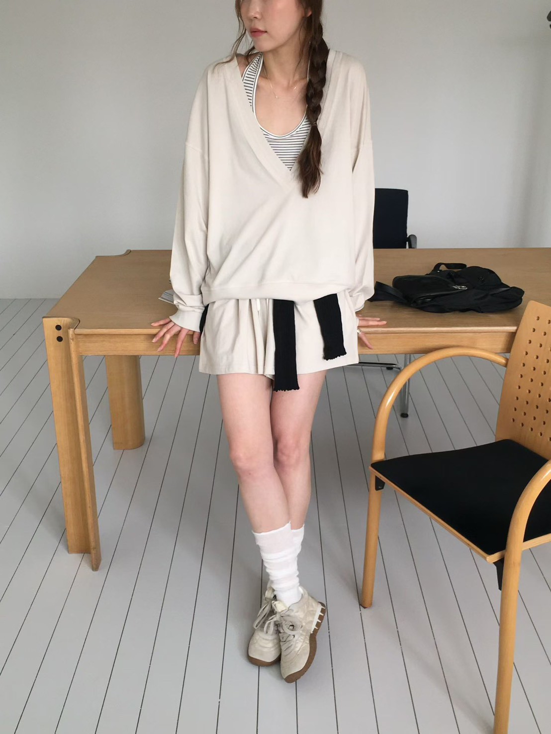 B30.女孩日常鬆緊休閒短褲