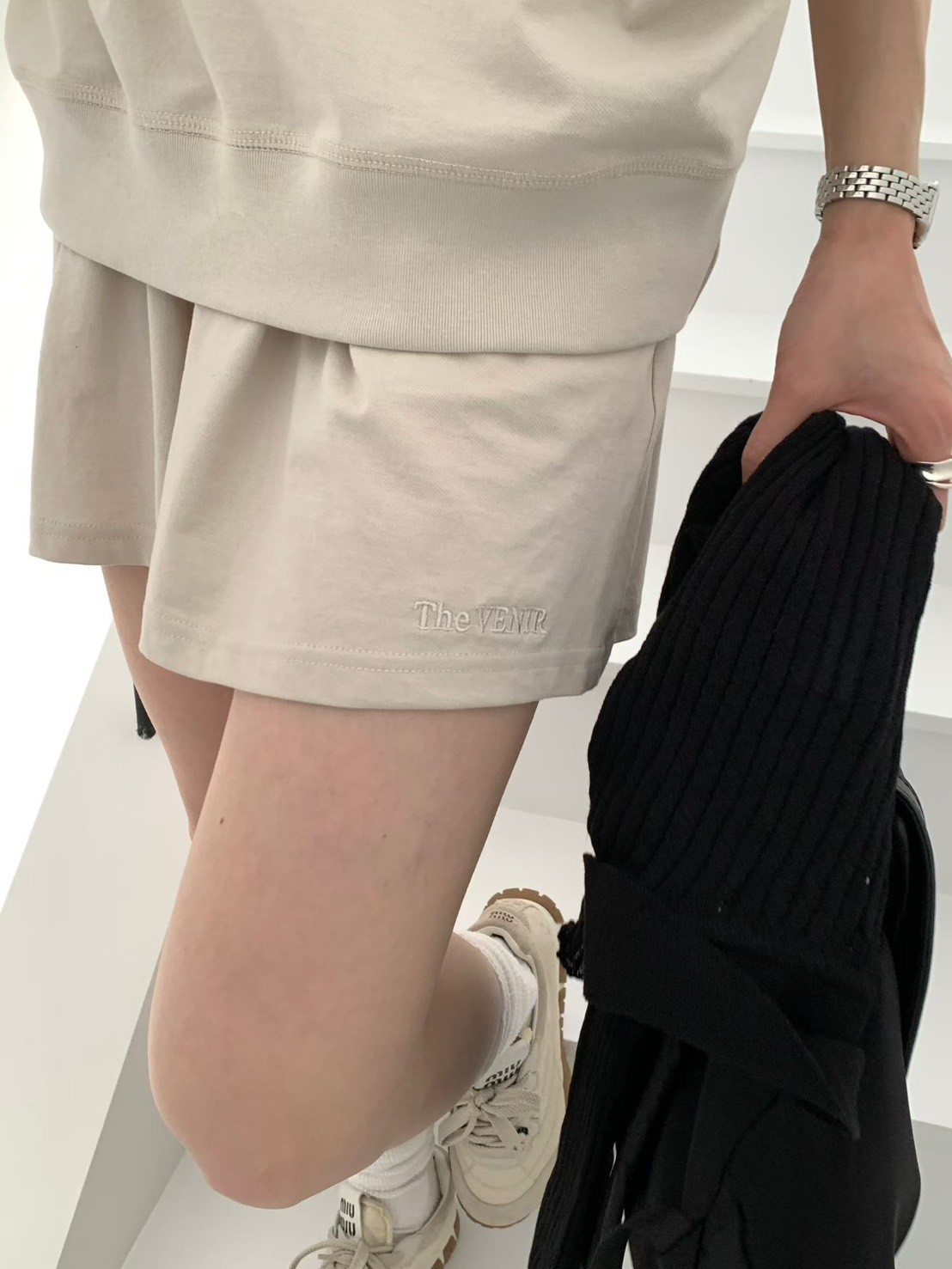 B30.女孩日常鬆緊休閒短褲