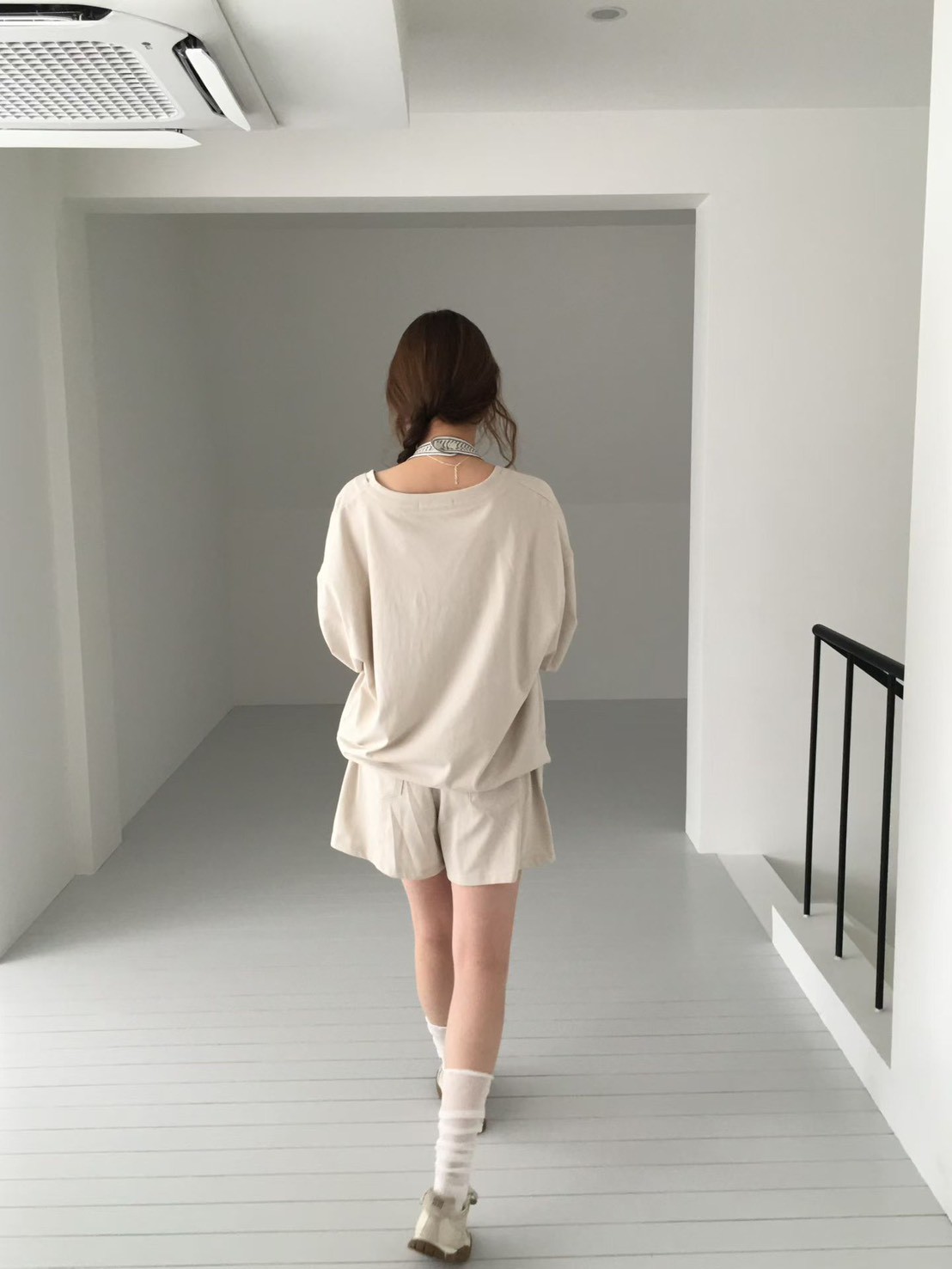 B30.女孩日常鬆緊休閒短褲