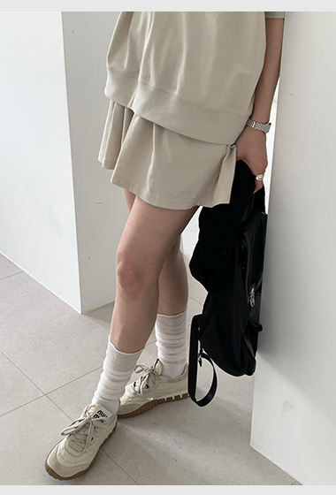 B30.女孩日常鬆緊休閒短褲