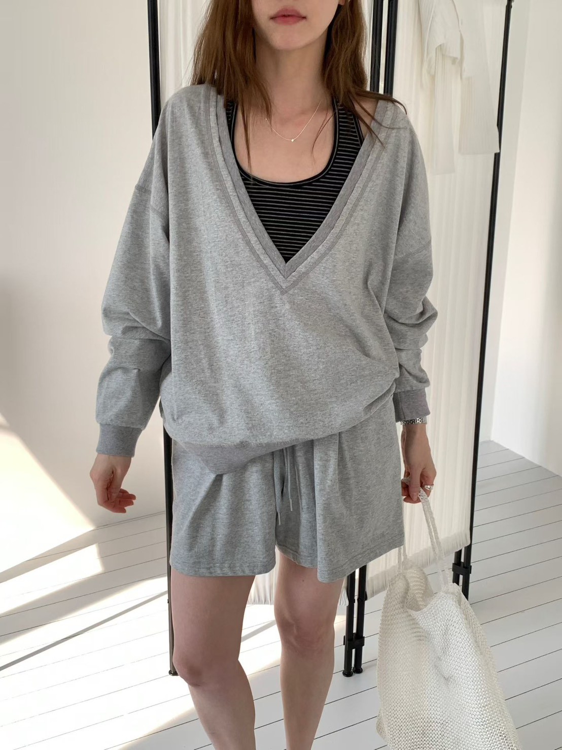 B30.女孩日常鬆緊休閒短褲