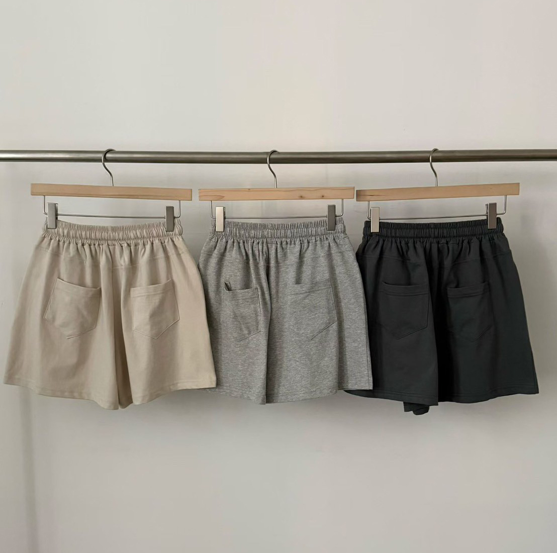 B30.女孩日常鬆緊休閒短褲