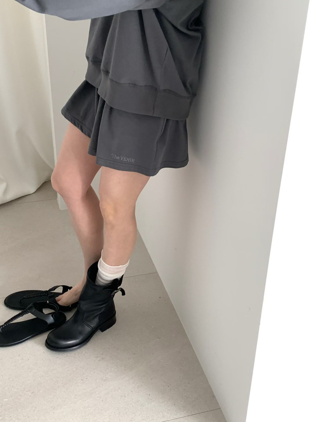 B30.女孩日常鬆緊休閒短褲