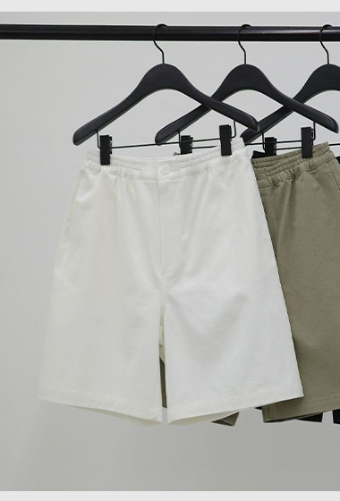 B83.纖瘦家百搭鬆緊短褲