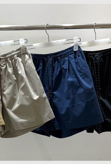 B134.質感家經典抽繩短褲