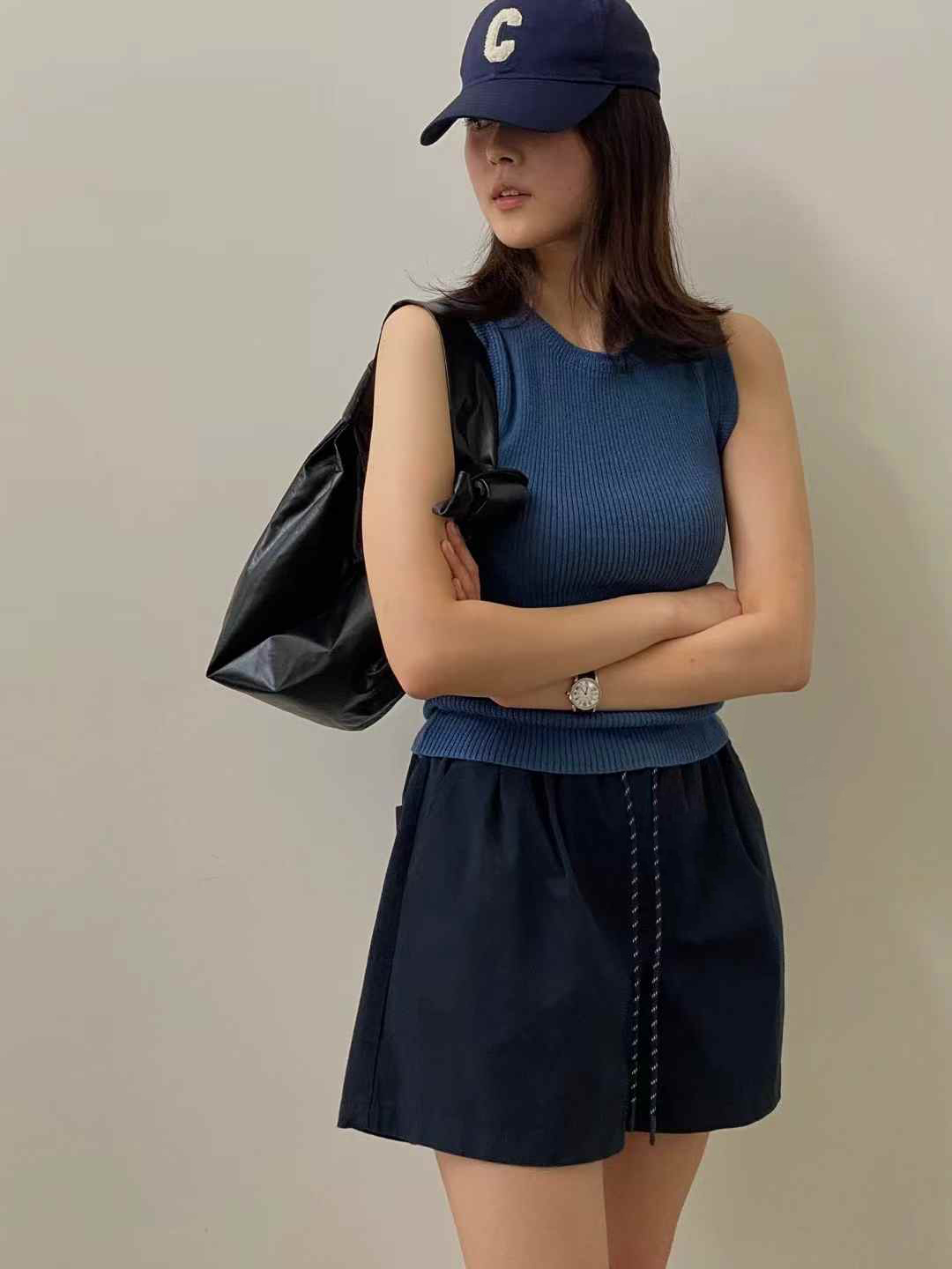 B134.質感家經典抽繩短褲