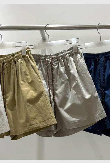 B134.質感家經典抽繩短褲