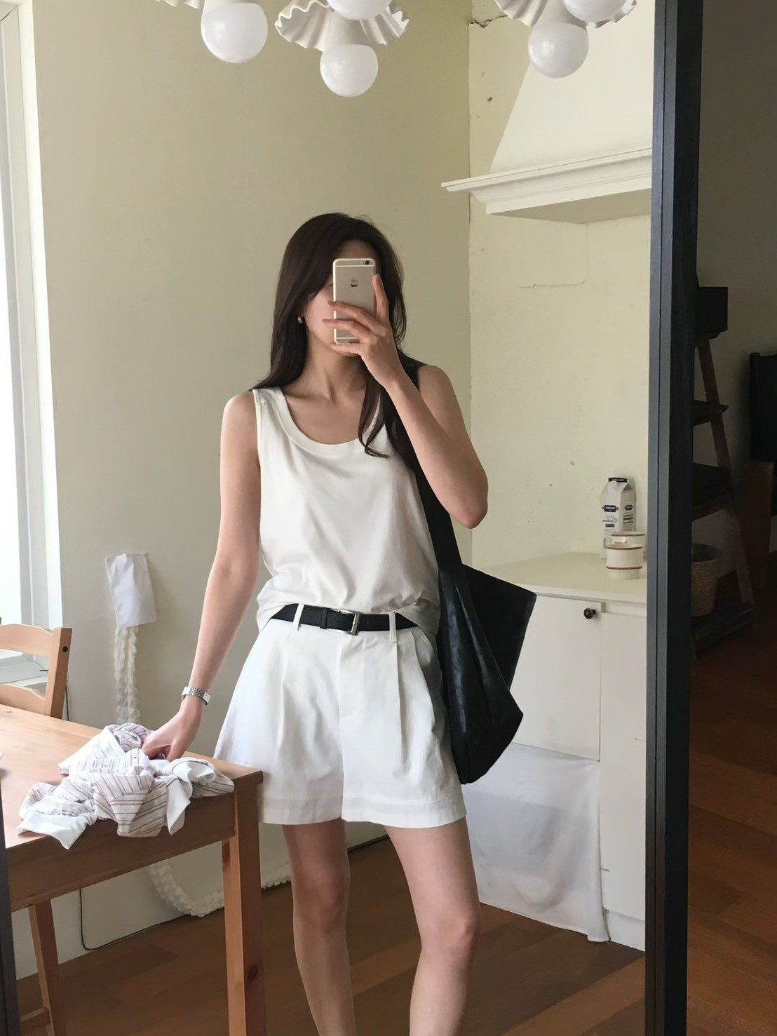 B32.櫥窗家都會休閒打褶短褲