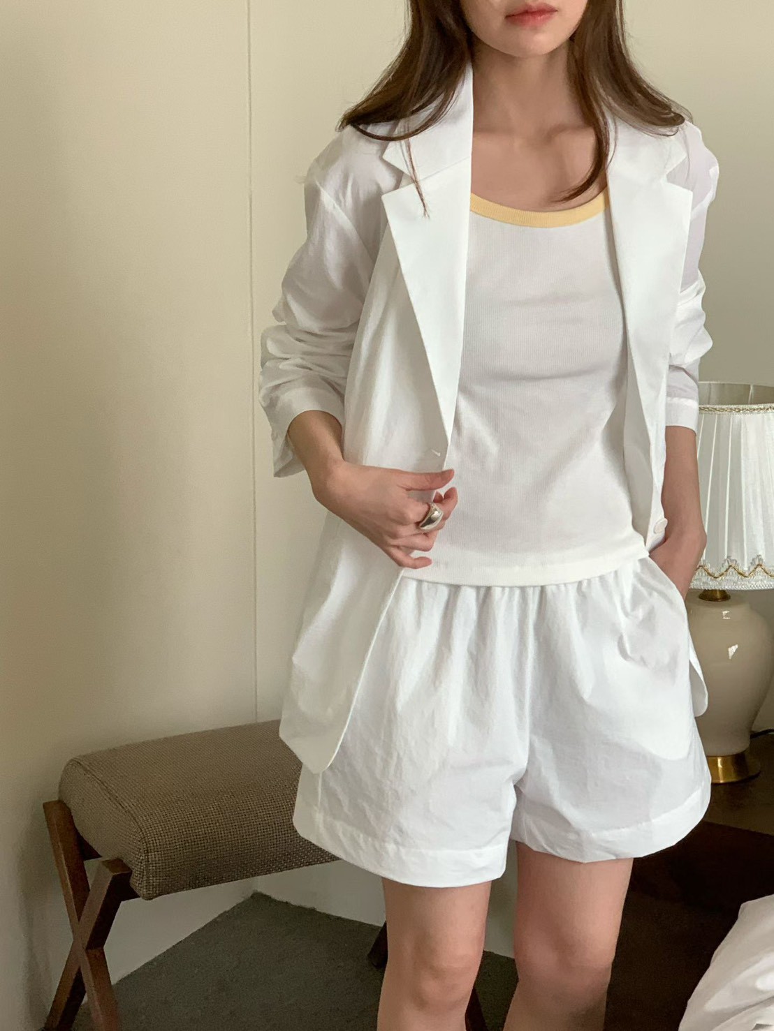 B50.QQ歐膩百搭零失誤短褲