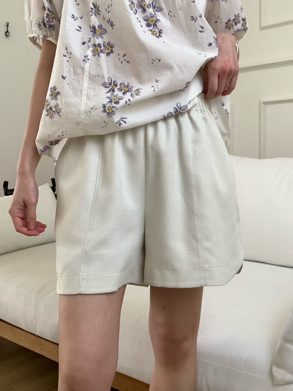 QQ歐膩氣質小正式短褲
