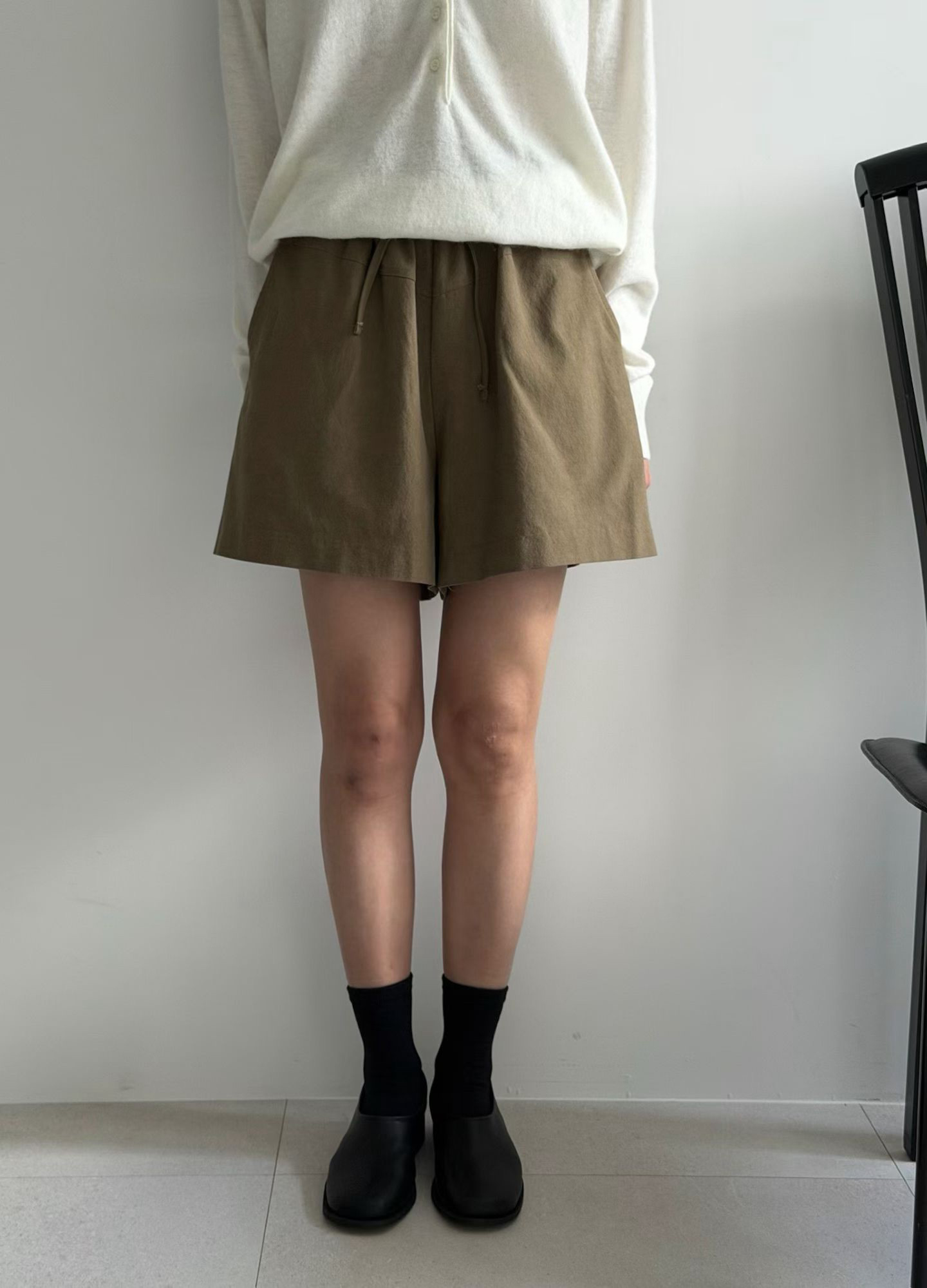 B09.瘦瘦歐膩初秋栗子森林短褲