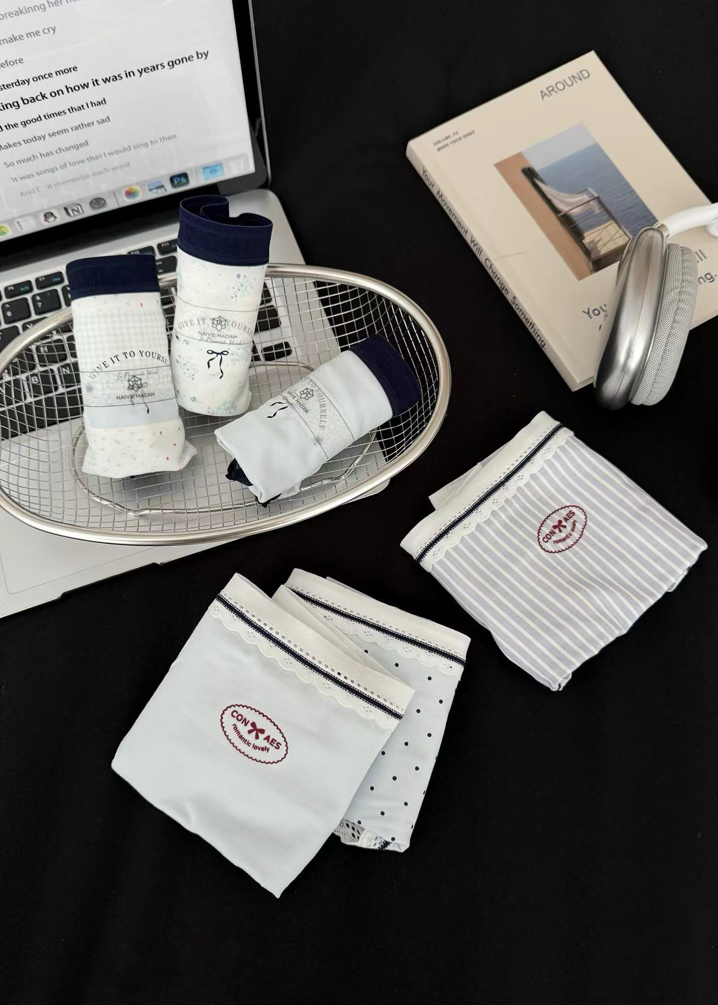 B01.俏皮日系純棉內褲6入