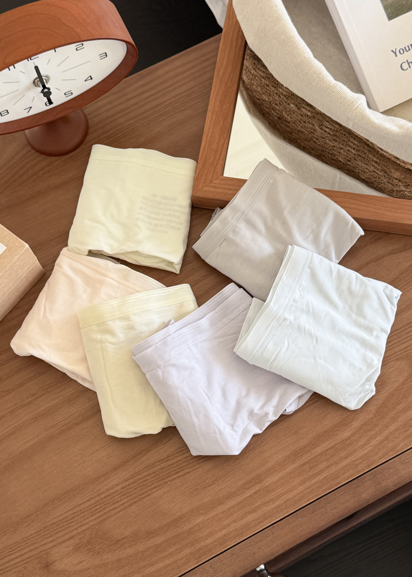 A11.莫蘭迪淡彩80支棉內褲3入不挑色