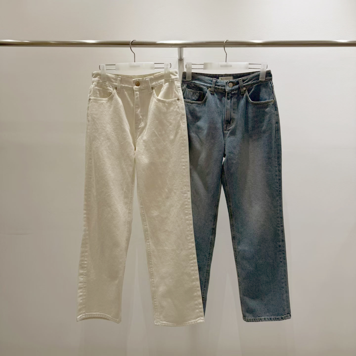 B71.質感家百搭內刷薄毛牛仔褲