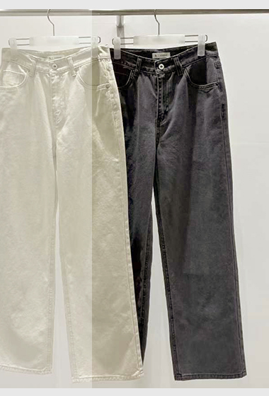 B70.質感家挺感斜紋修身長褲