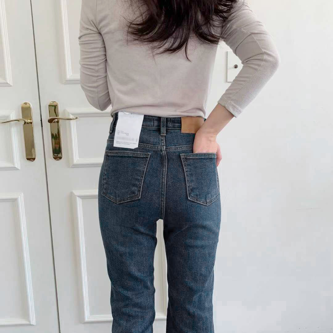 B20.修身完美比例喇叭牛仔褲