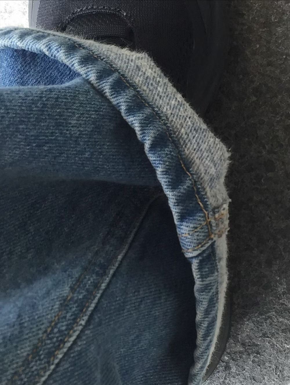 B23.人氣熱賣內磨毛漂亮牛仔褲