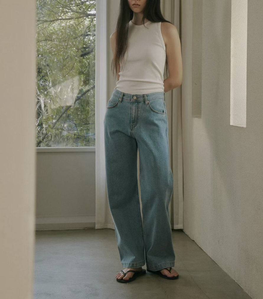 B42.質感家初春唯美實搭牛仔褲