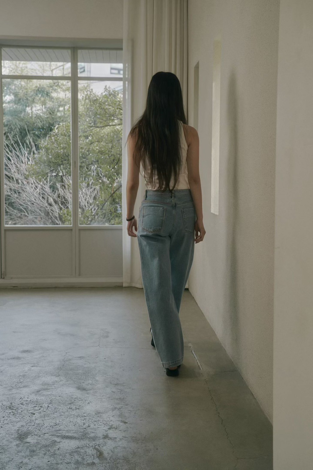 B42.質感家初春唯美實搭牛仔褲