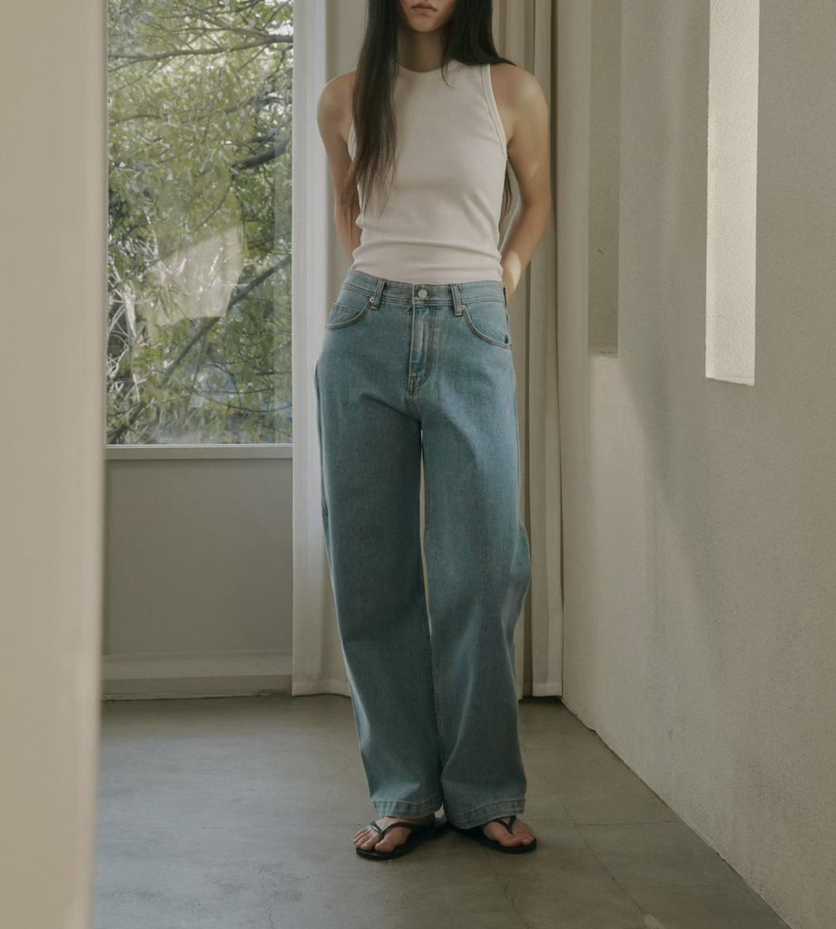 B42.質感家初春唯美實搭牛仔褲