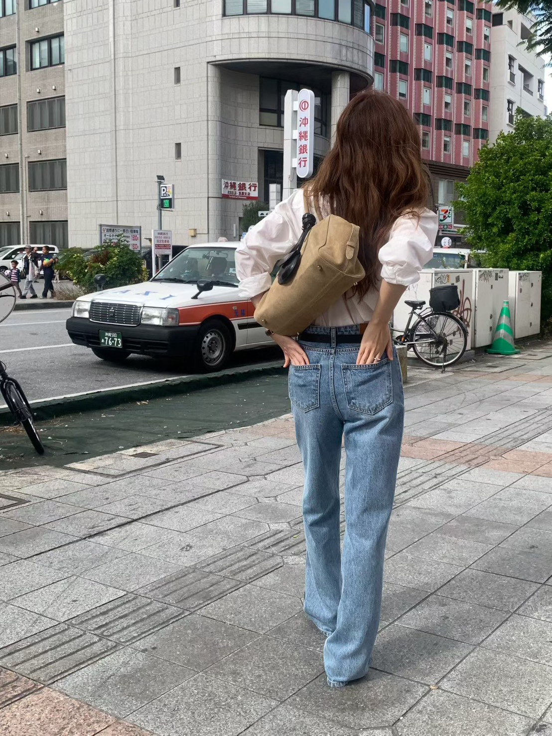 B08.大V家時尚漂亮水洗牛仔褲