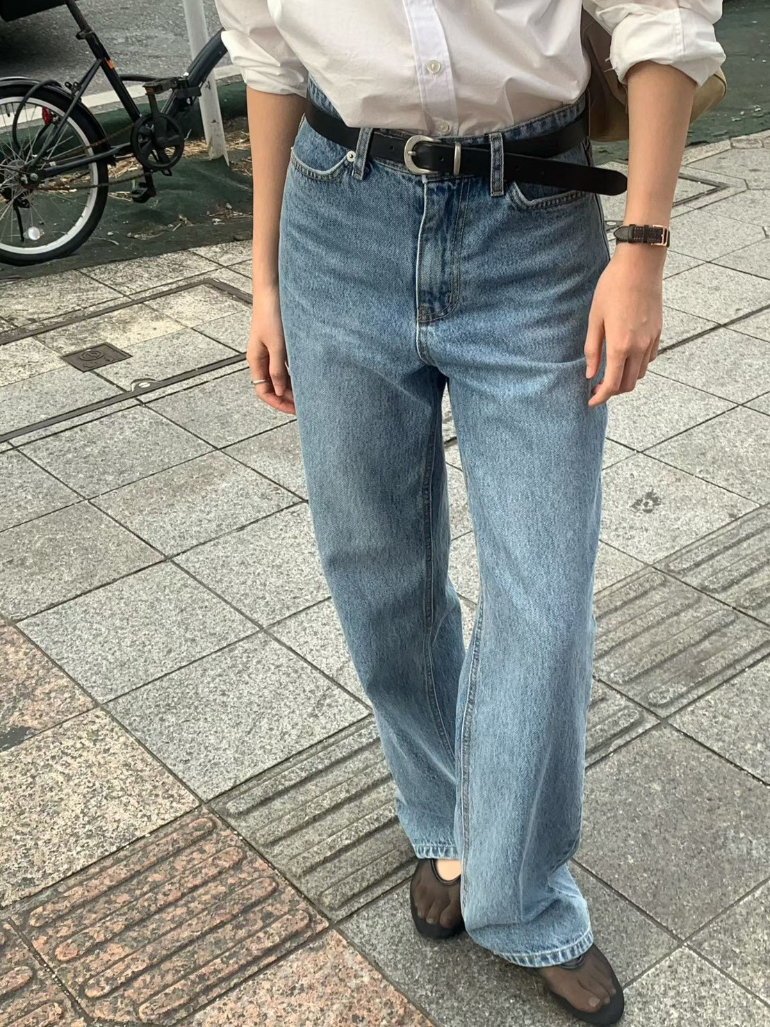 B08.大V家時尚漂亮水洗牛仔褲